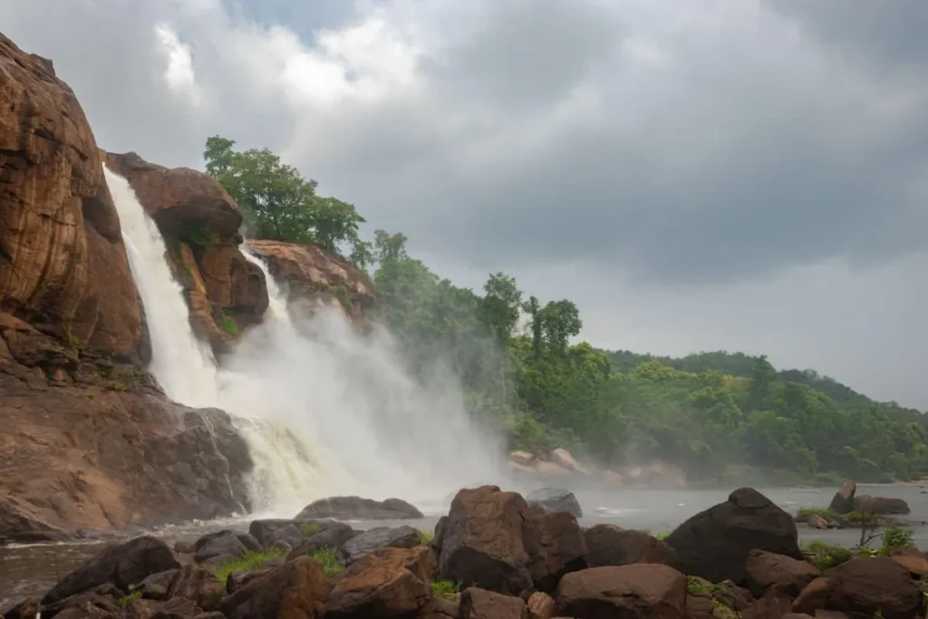 athirapilly and vazhachal falls from kochi