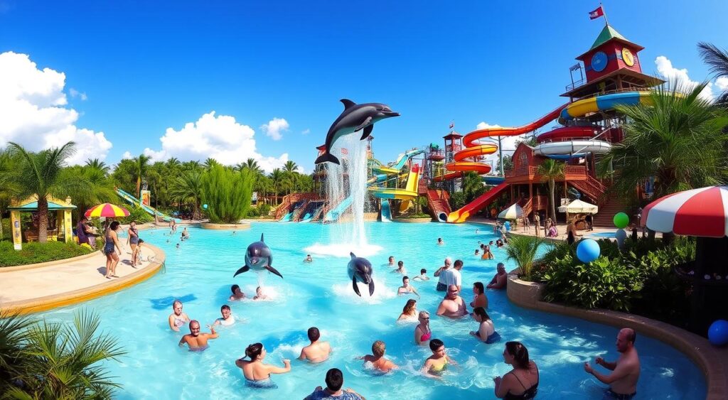 Dolphin Water Park in Agra