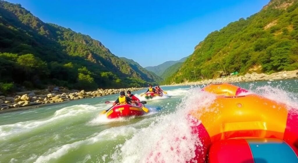 Marine Drive rafting in Rishikesh