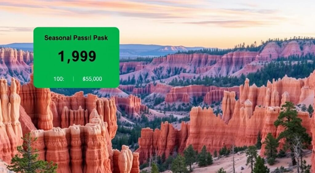 bryce canyon pass prices