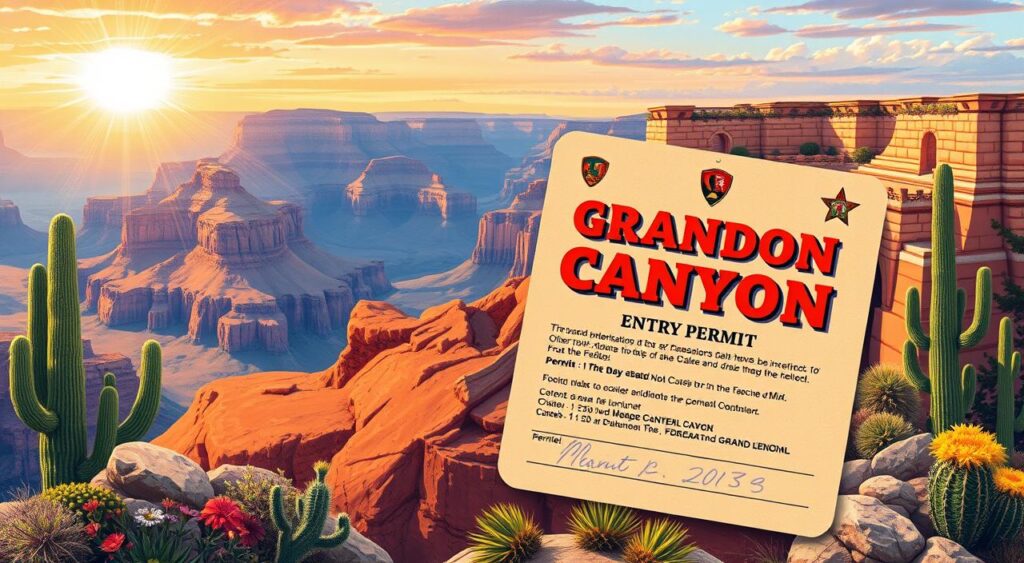 grand canyon park entry permit