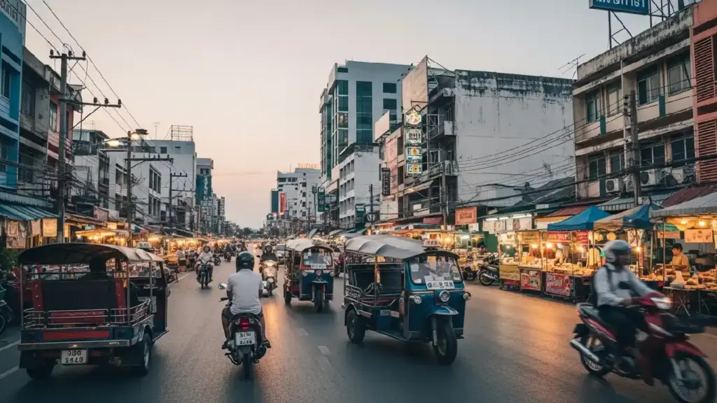 Best Places to Visit in Thailand 2026 Hat Yai southern gateway city Thailand street market and urban life 2026 travel photo