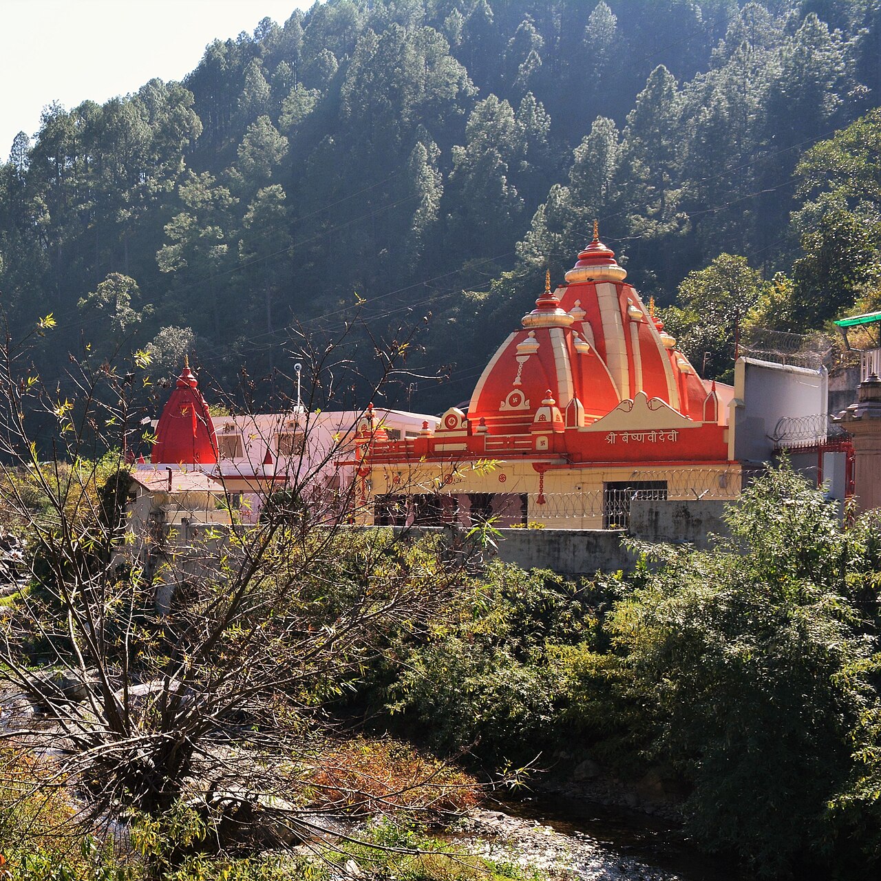 Neem Karoli Baba temple at Kainchi Dham on the Nainital–Almora road, Uttarakhand