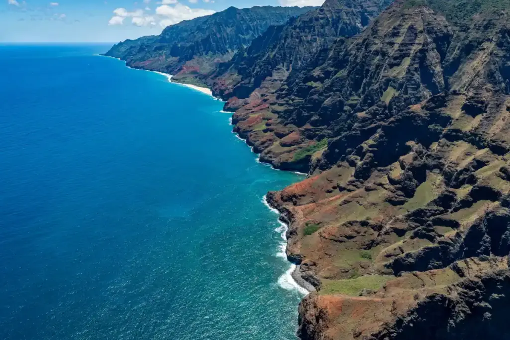 Kauai Trip Planning Tips: Must-See Trails & Beaches kauai trip planning tips na pali coastline aerial