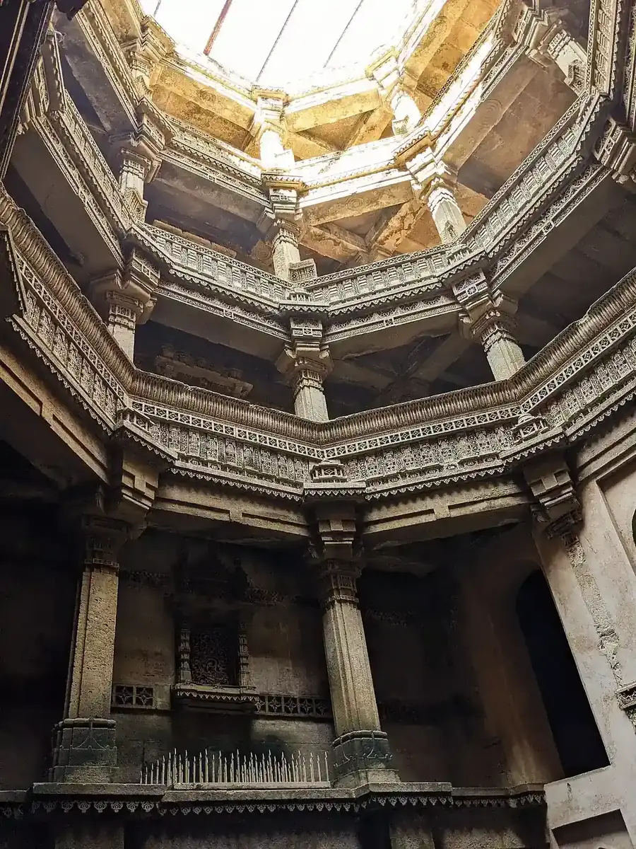 Adalaj Stepwell in Ahmedabad, Gujarat