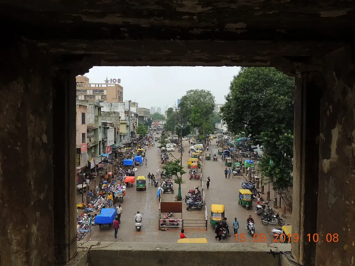 Bhadra Fort/Teen Darwaza in Ahmedabad, Gujarat