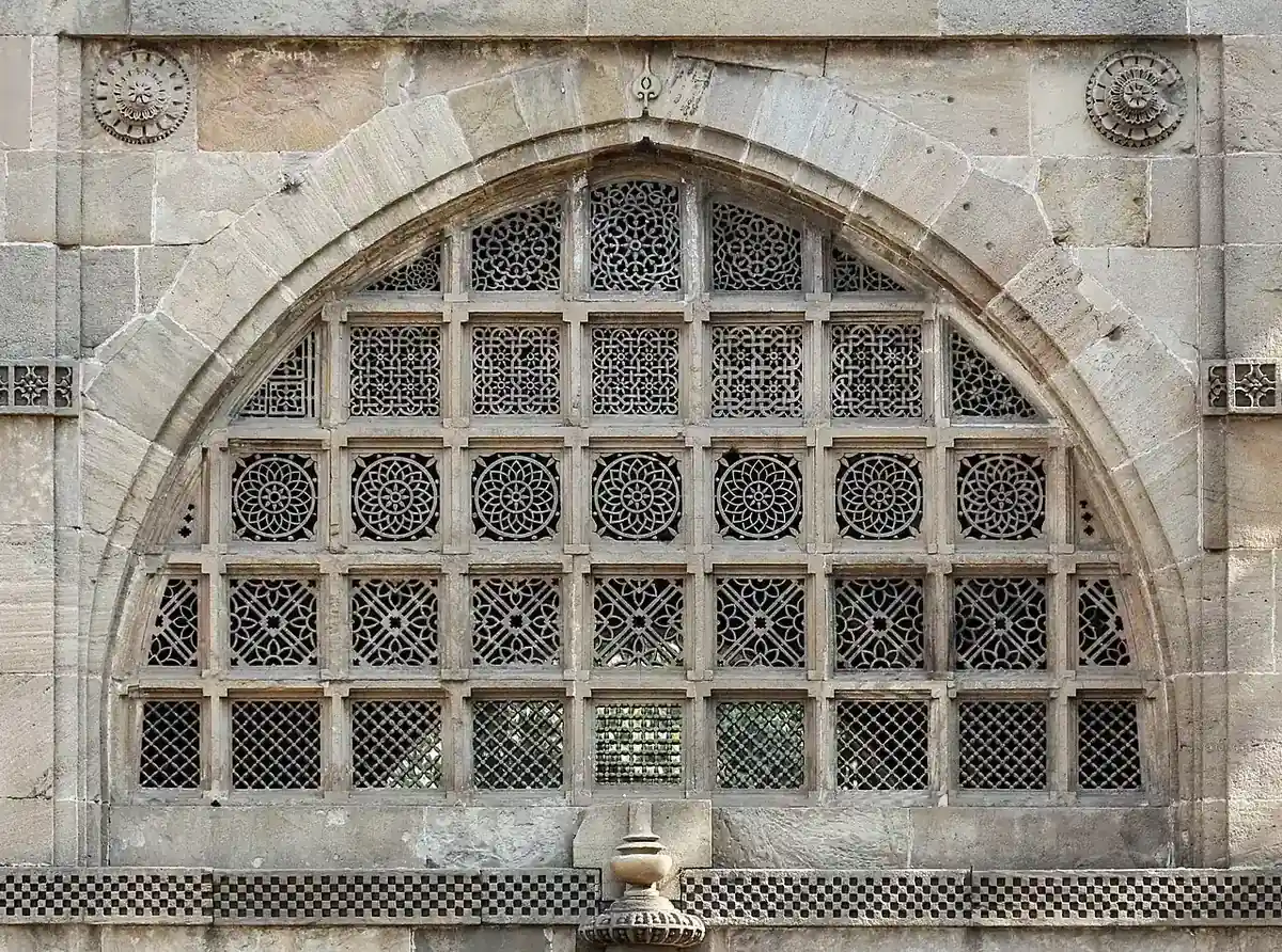Sidi Saiyyed Mosque in Ahmedabad, Gujarat