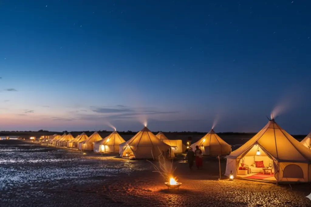 Best Places to Visit in India in December Rann of Kutch – White Desert and Cultural Evenings