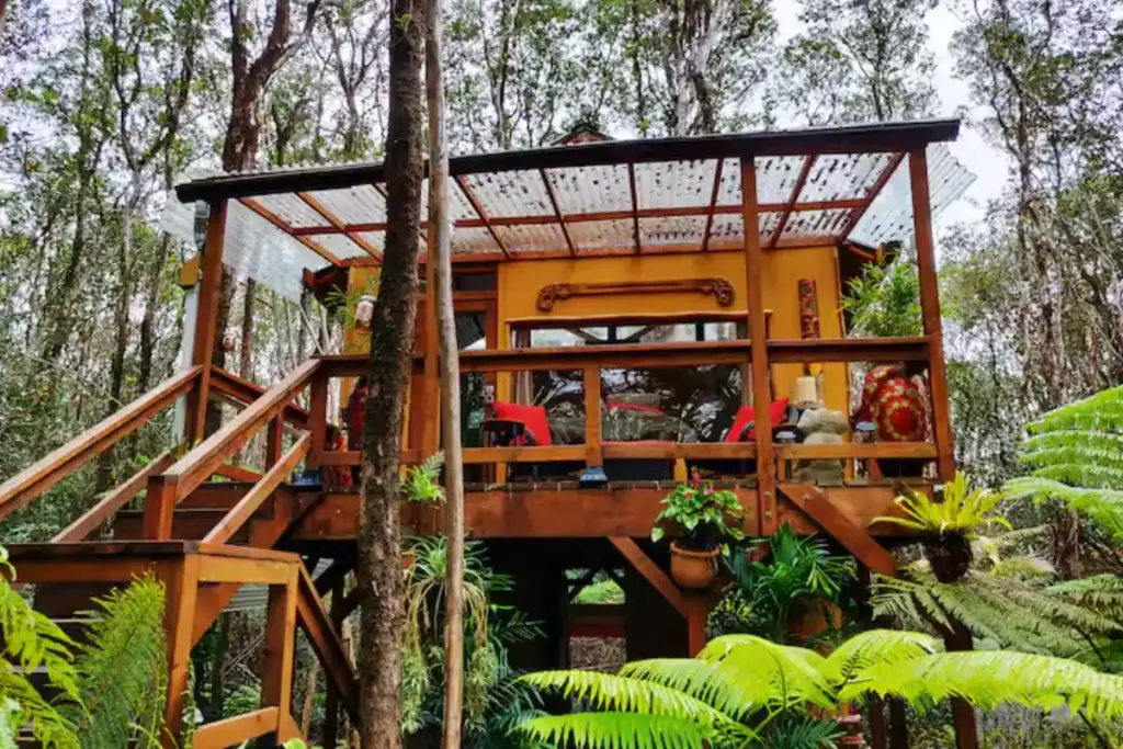 Kauai Trip Planning Tips: Must-See Trails & Beaches unique treehouse accommodation in kauai's forest