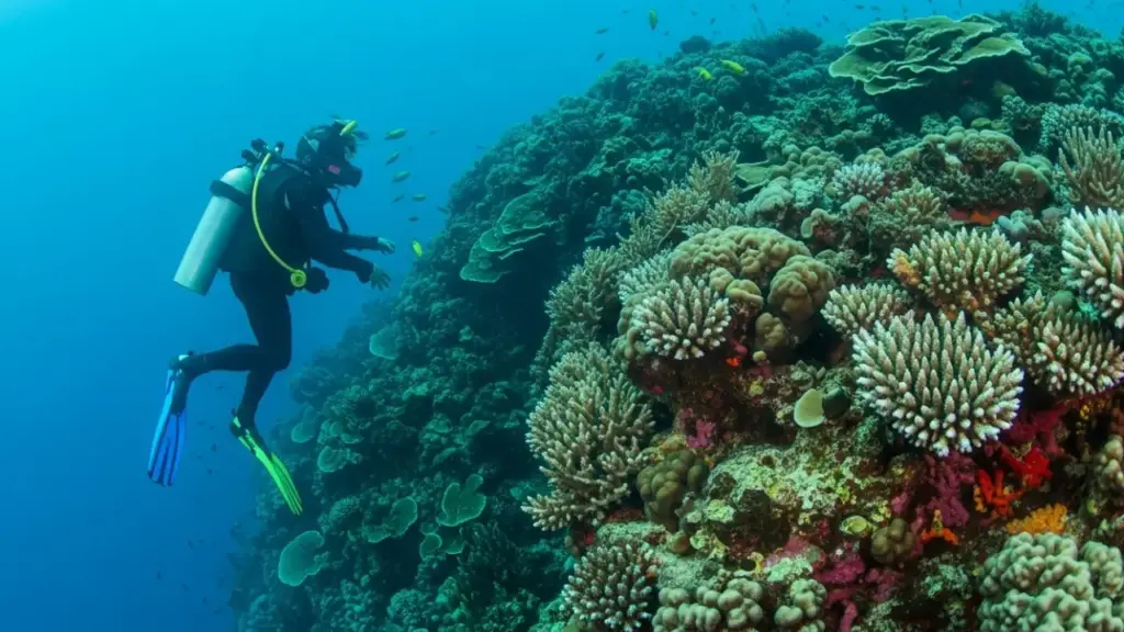 Best Time to Visit Lakshadweep: Your Complete Guide for Indian Travelers vibrant coral reef in Lakshadweep during scuba diving season